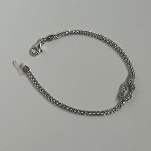 Sterling Infinity Bracelet